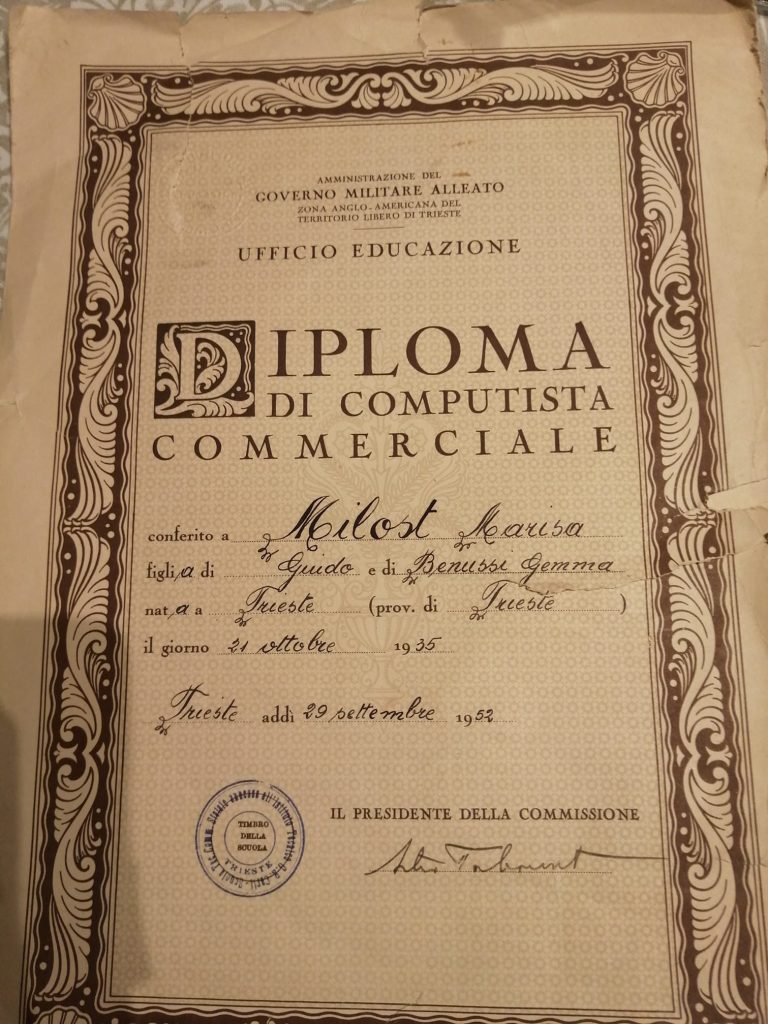 Diploma 1952